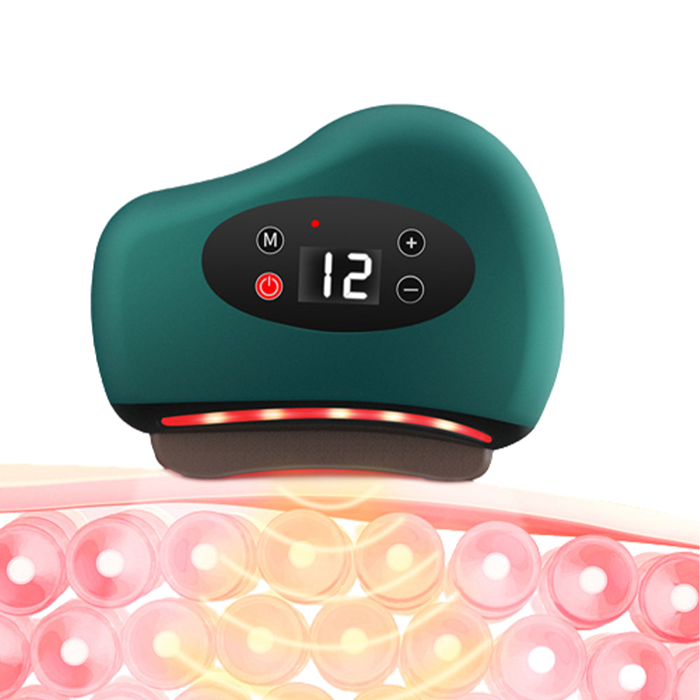 Electric Bian Stone Gua Sha Board Massager USB-Rechargeable