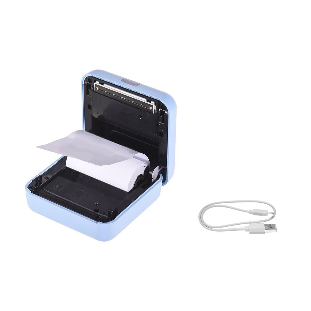 Instant Printing Mini Pocket Kid's Thermal Paper Photo Printer- USB Charging