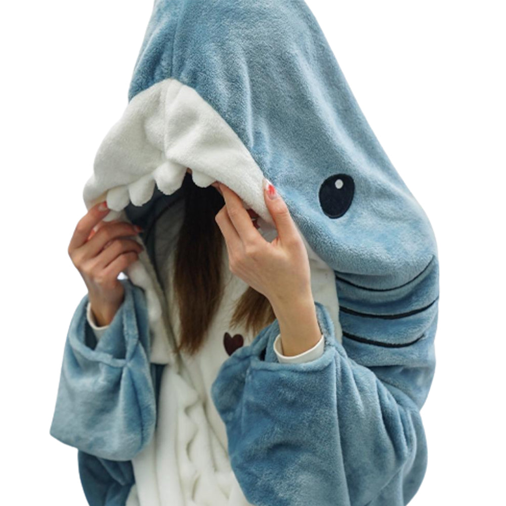 Cozy Shark Blanket Hoodie Ultra Soft and Comfortable