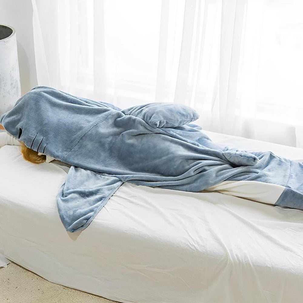 Cozy Shark Blanket Hoodie Ultra Soft and Comfortable