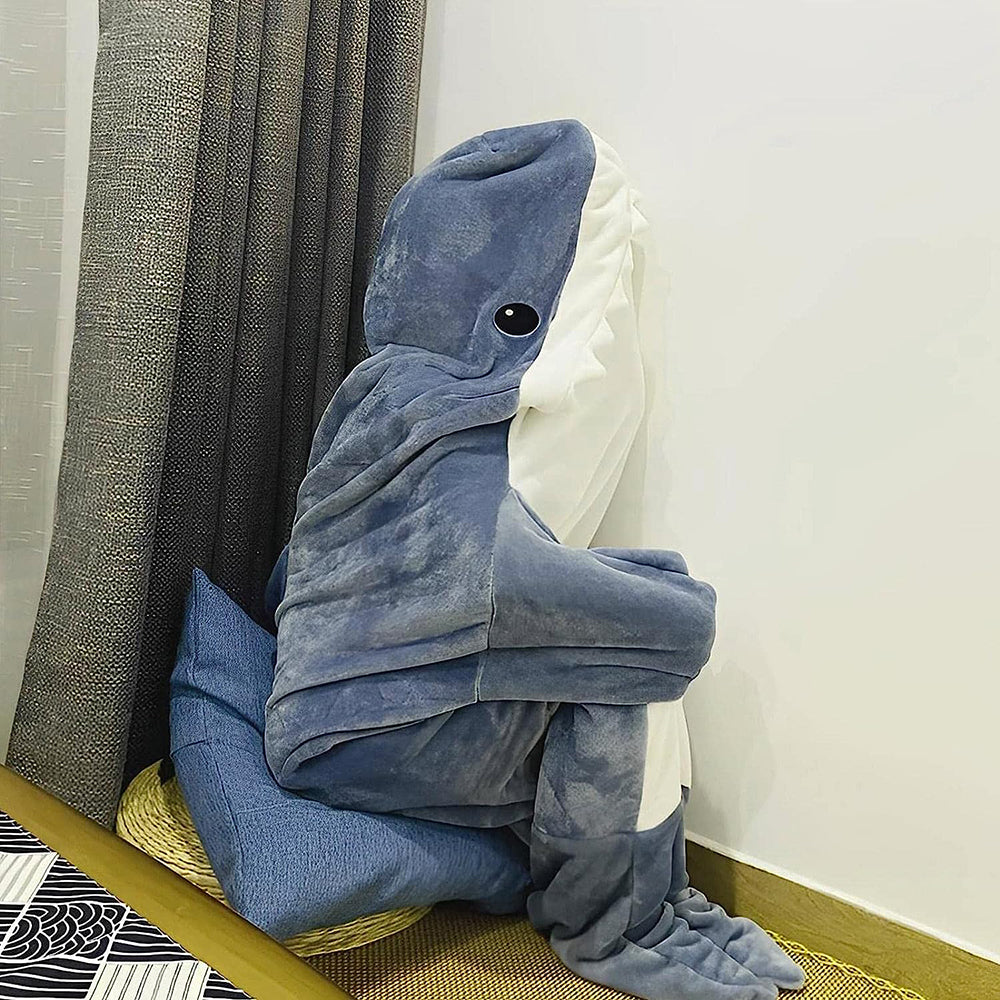 Cozy Shark Blanket Hoodie Ultra Soft and Comfortable