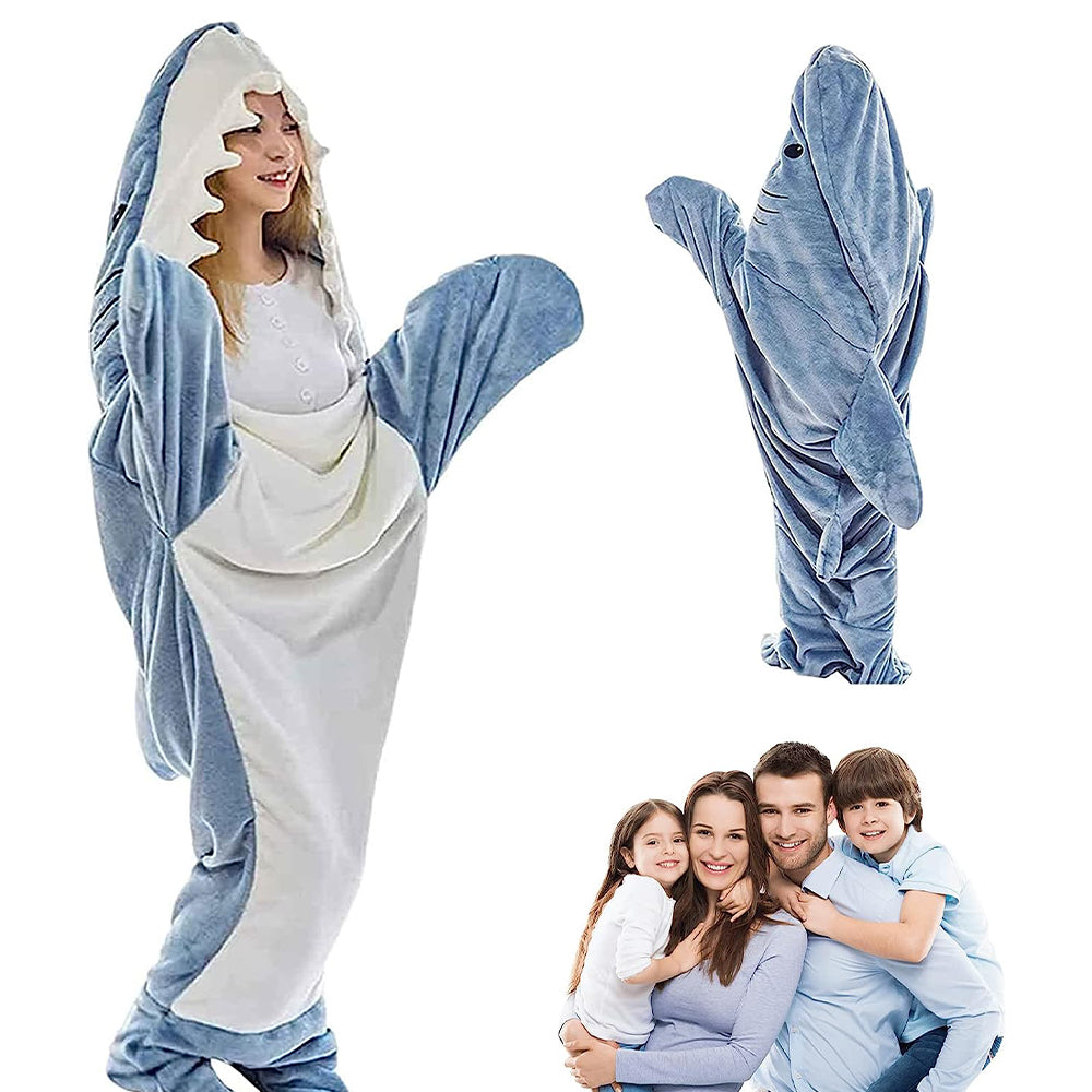 Cozy Shark Blanket Hoodie Ultra Soft and Comfortable