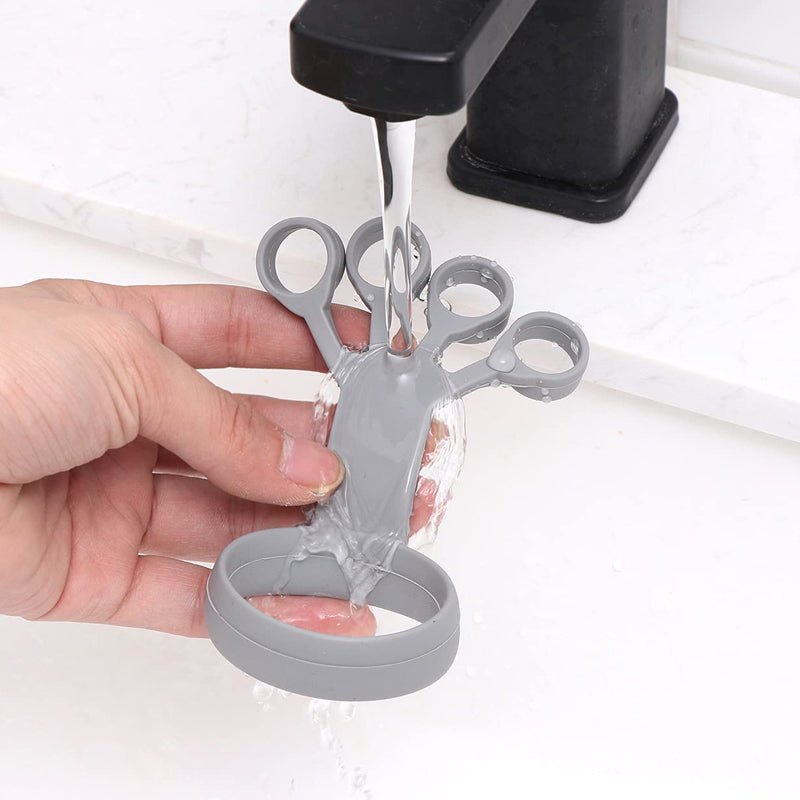 Silicone Hand Grip Device Finger Stretching Rehabilitation Exercise