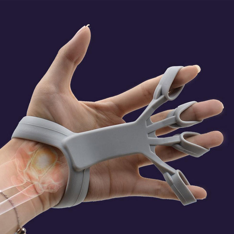 Silicone Hand Grip Device Finger Stretching Rehabilitation Exercise