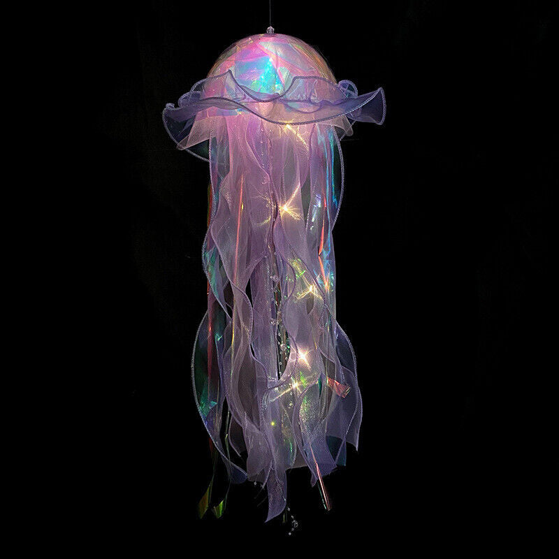 Hanging Jellyfish LED Decorative Lamp DIY Party Backdrop Decor