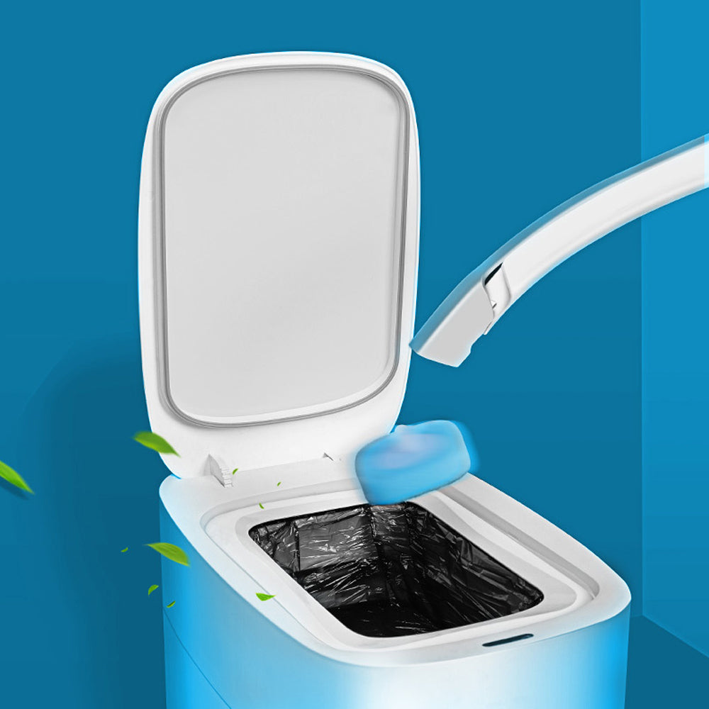 Wall-Mounted Toilet Brush Set with Storage Caddy and 8 Refill Heads