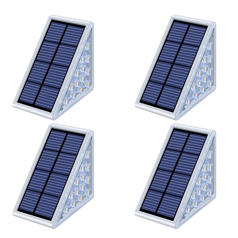 RGB Step Lights for Outdoor Decks and Stairs Solar-Powered