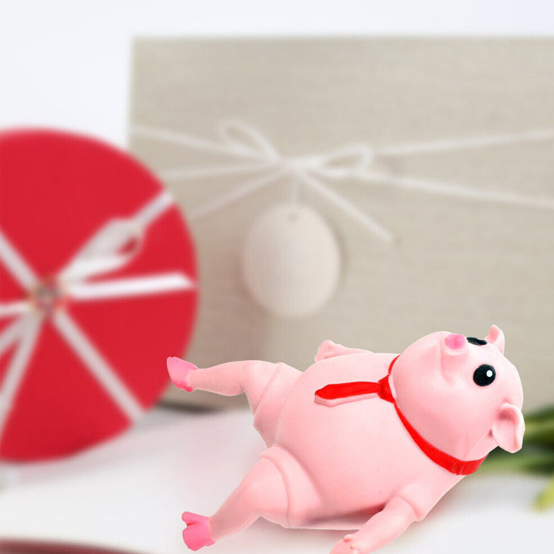 Stress Relief Animal Toy Figure Stretchable Decompression Toy Pig
