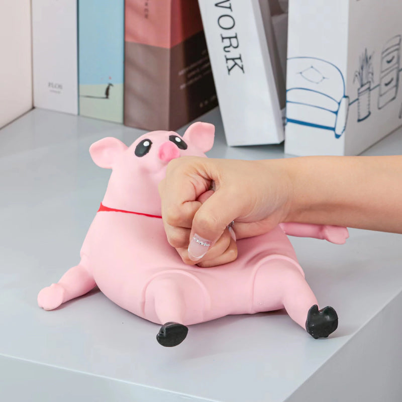 Stress Relief Animal Toy Figure Stretchable Decompression Toy Pig