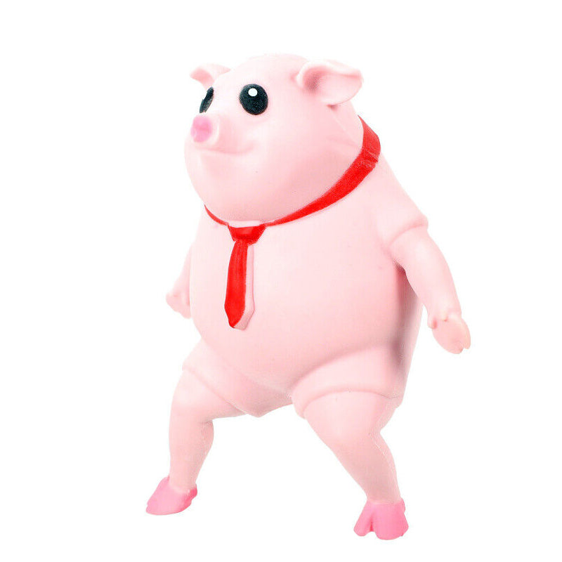 Stress Relief Animal Toy Figure Stretchable Decompression Toy Pig