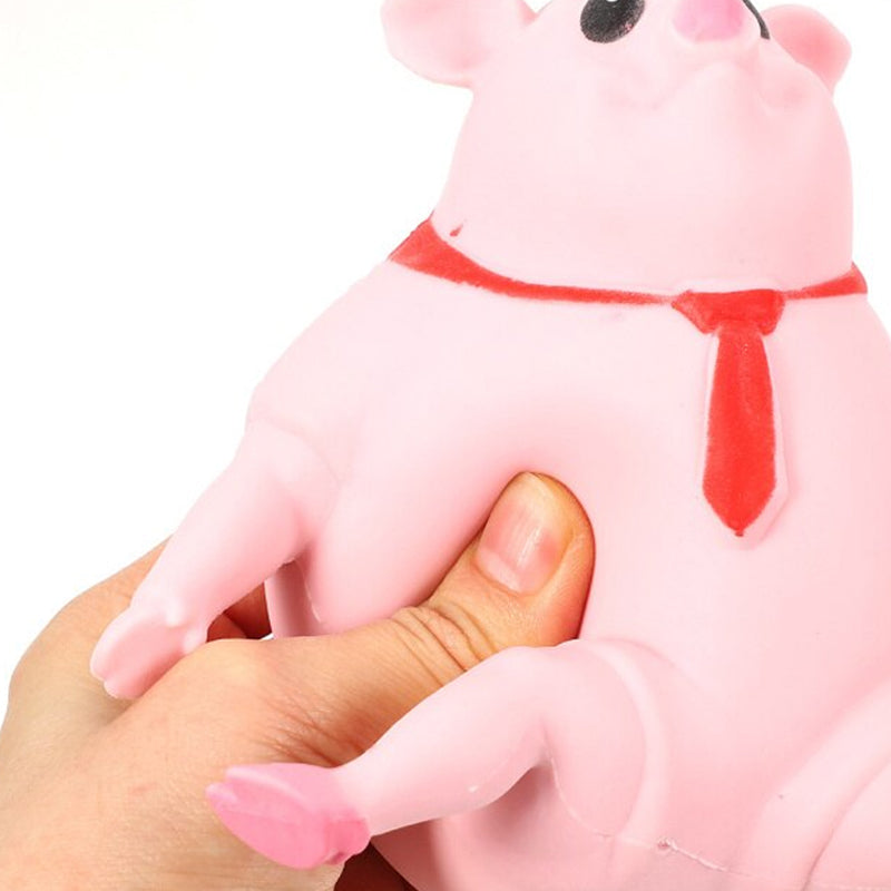 Stress Relief Animal Toy Figure Stretchable Decompression Toy Pig