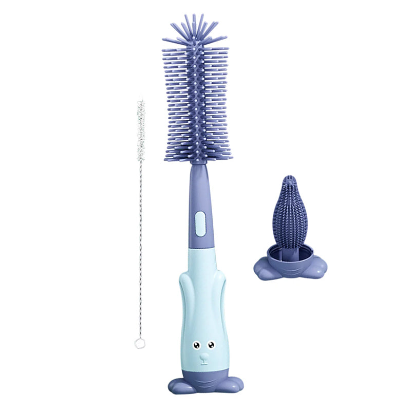 3 in 1 Silicone Bottle and Teat Cleaning Brush