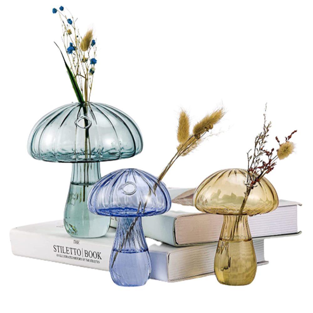 Mushroom-Shaped Hydroponic Plant Vase