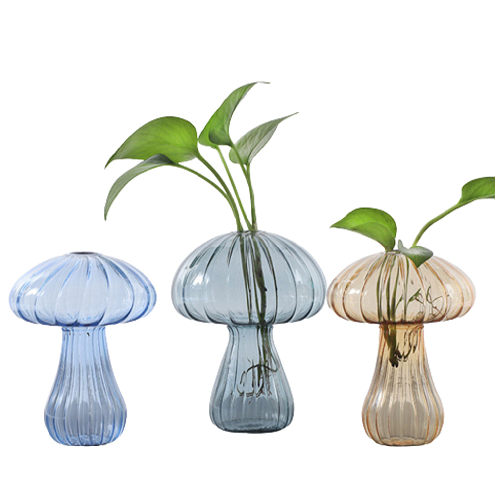 Mushroom-Shaped Hydroponic Plant Vase
