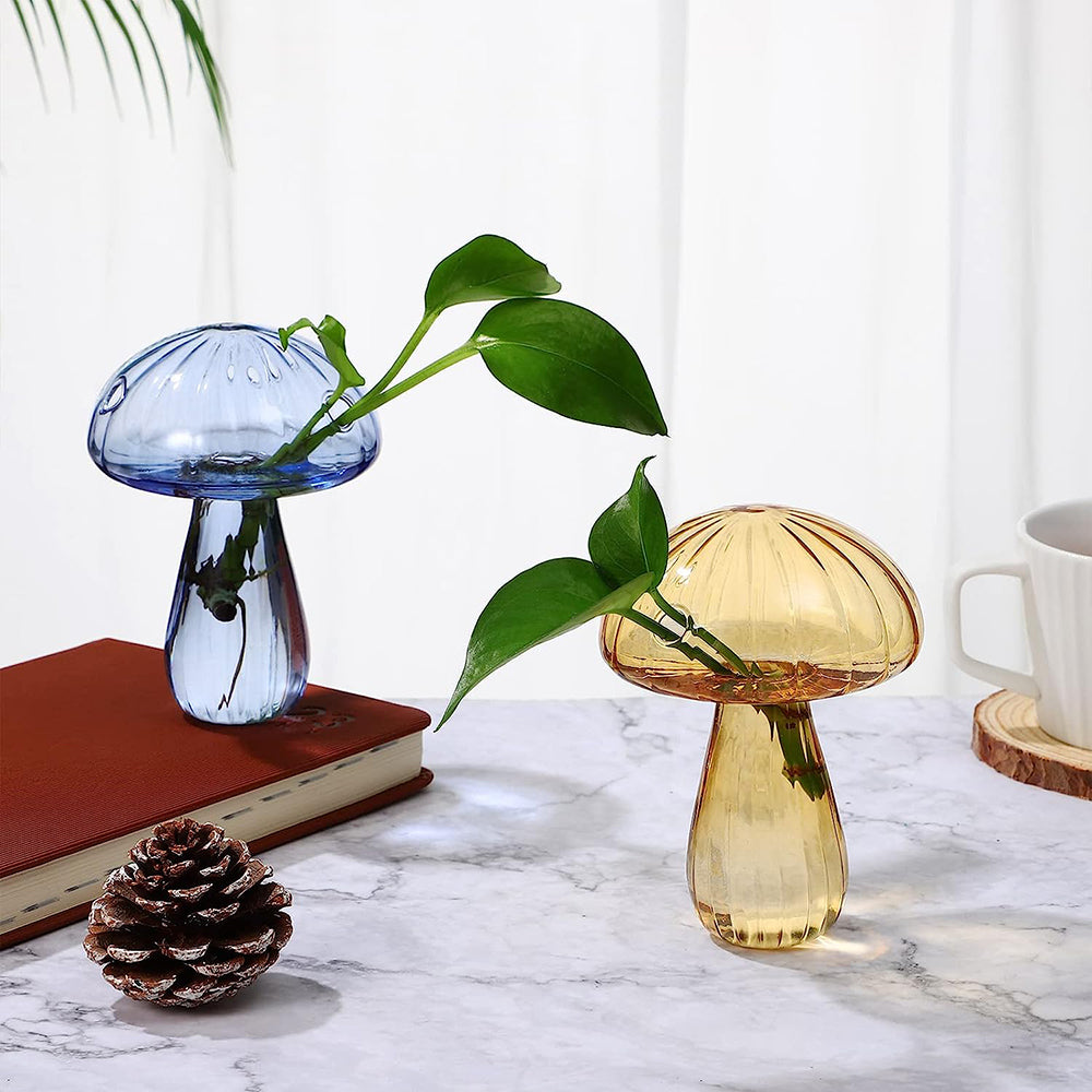 Mushroom-Shaped Hydroponic Plant Vase