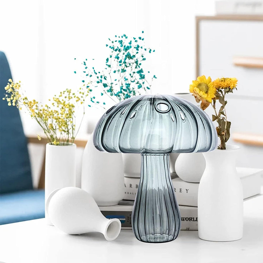Mushroom-Shaped Hydroponic Plant Vase