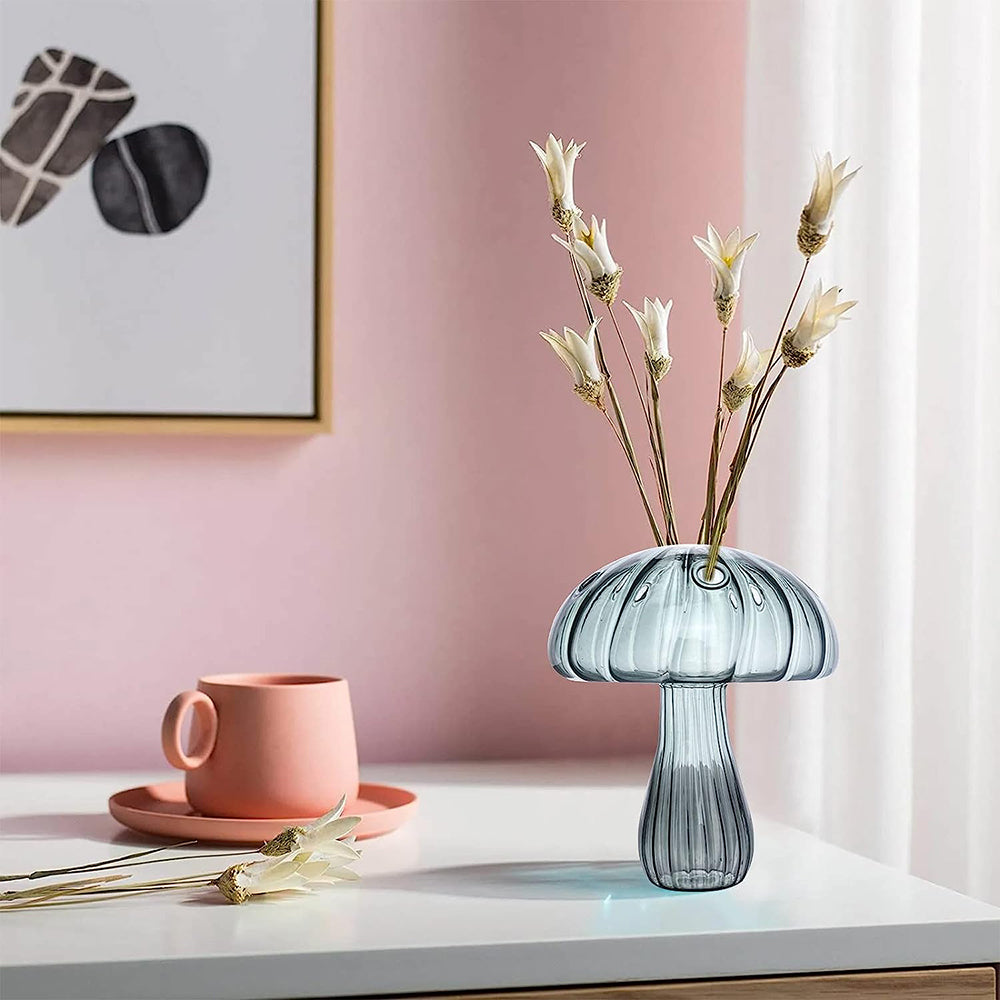 Mushroom-Shaped Hydroponic Plant Vase
