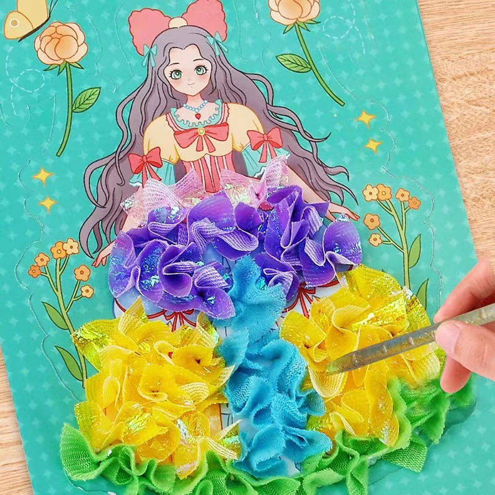 DIY Princess Fashion Design Dress-Up Activity Cards