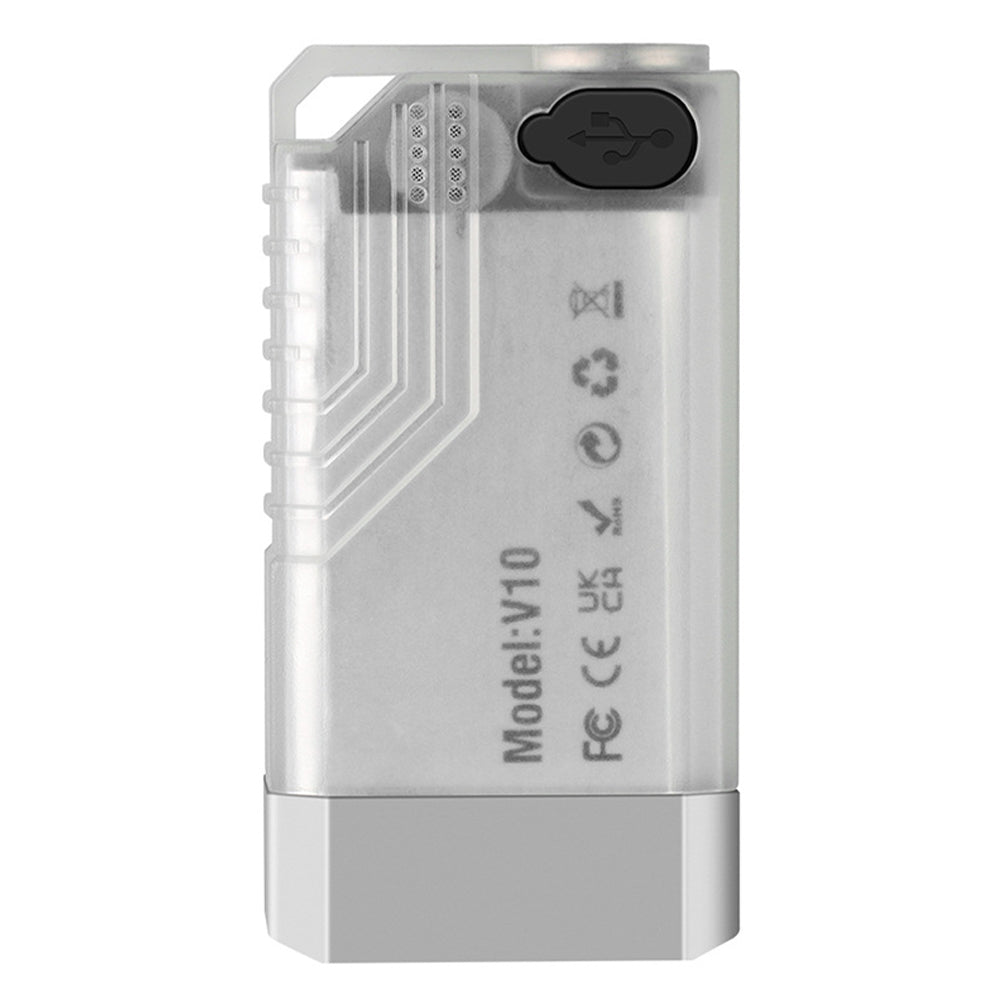 Super Bright EDC Keychain Flashlight USB -Rechargeable