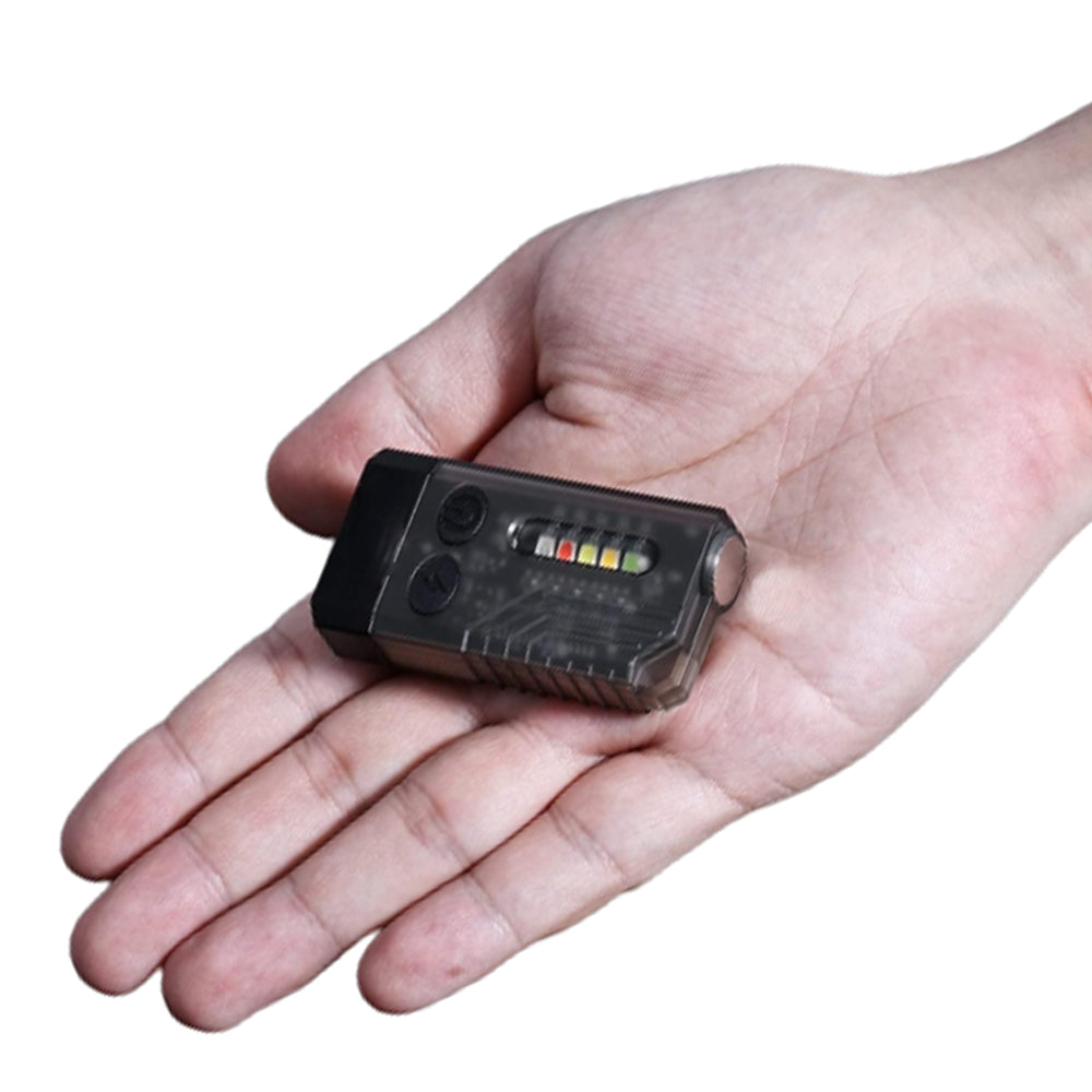 Super Bright EDC Keychain Flashlight USB -Rechargeable