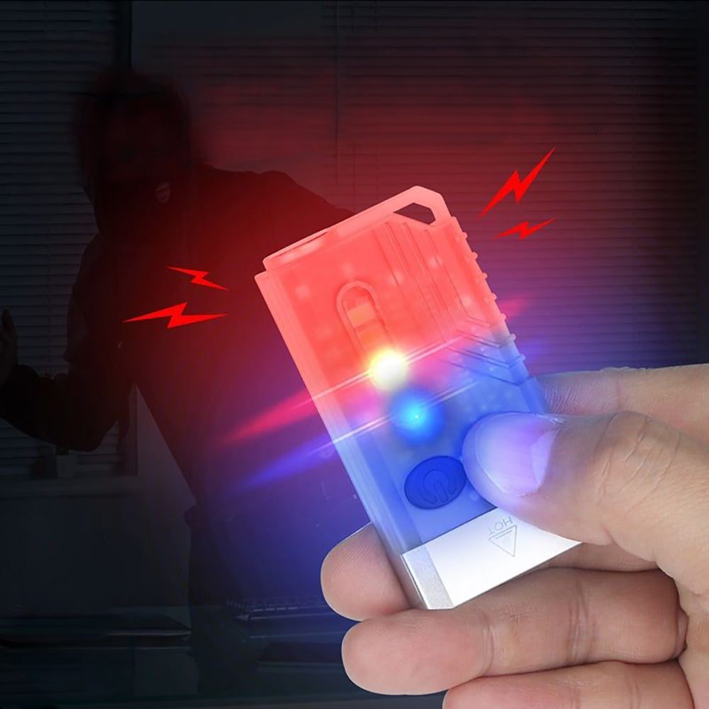 Super Bright EDC Keychain Flashlight USB -Rechargeable