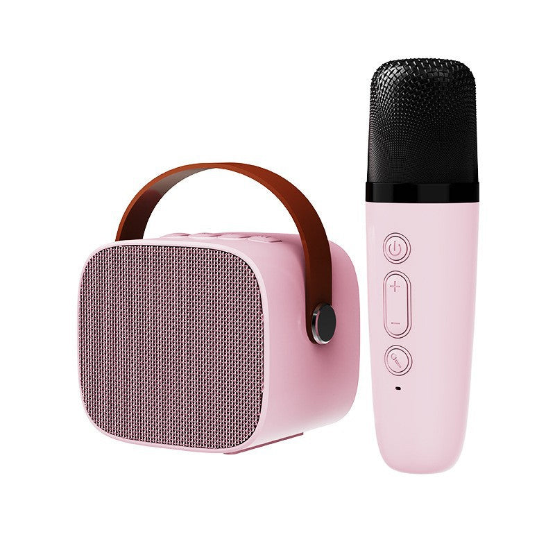 Portable Karaoke Speaker Machine with 6 Sound Effects- USB Charging