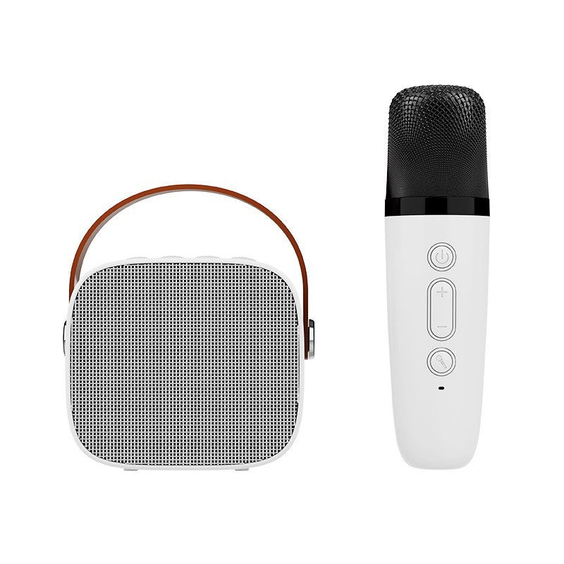 Portable Karaoke Speaker Machine with 6 Sound Effects- USB Charging