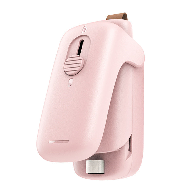 2 in 1 Mini Handheld Heat Sealer and Portable Cutter- Battery Powered