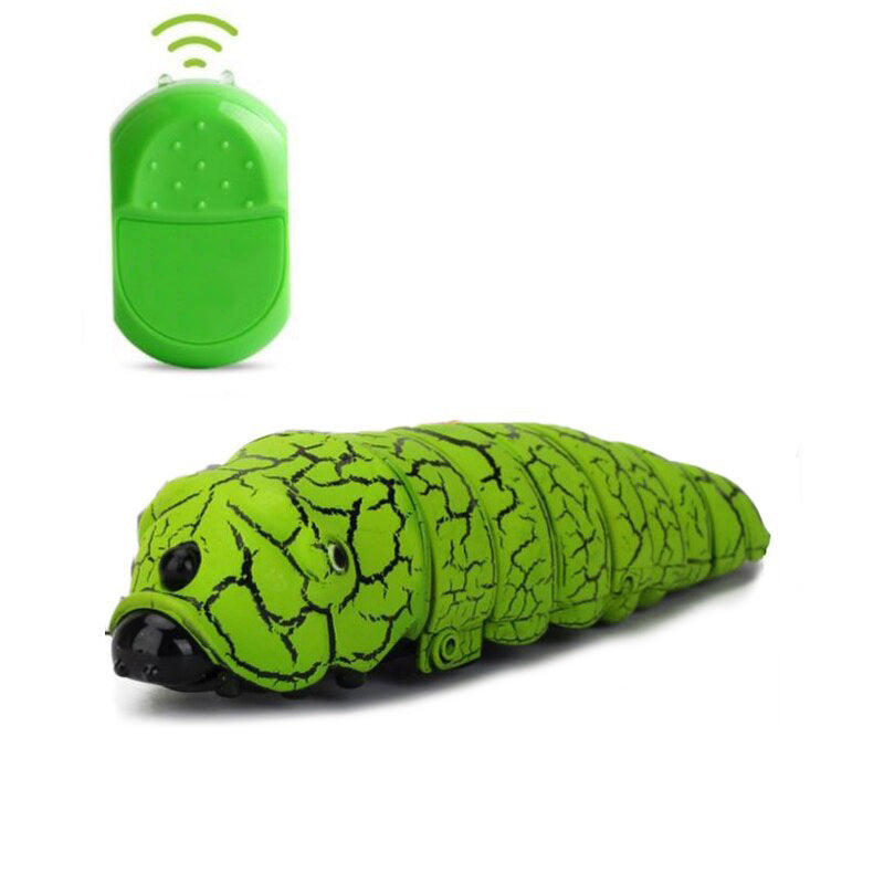 Remote Controlled Infrared Sensor Caterpillar Children’s Insect Toy
