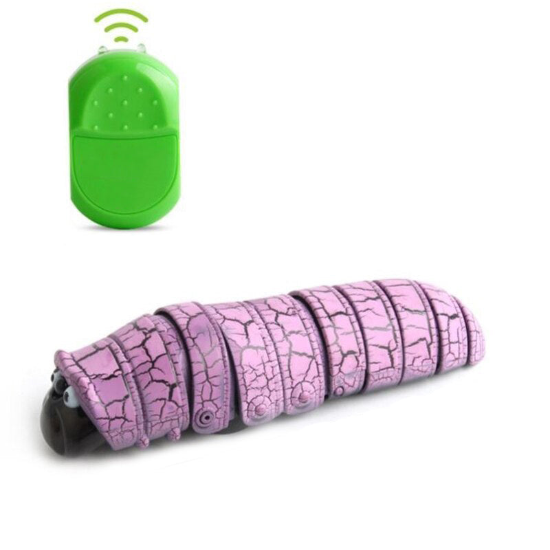 Remote Controlled Infrared Sensor Caterpillar Children’s Insect Toy
