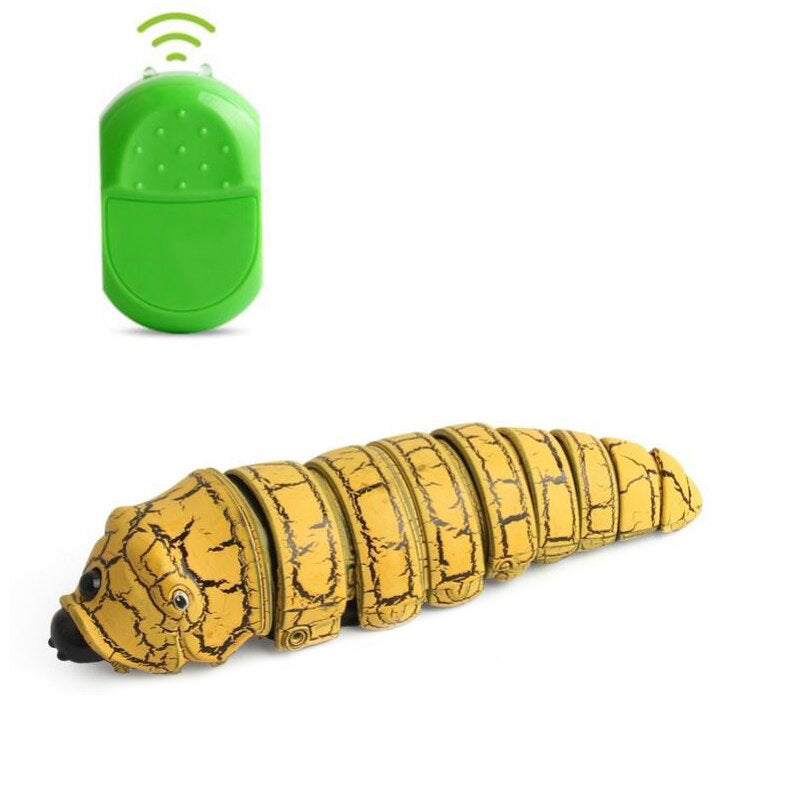 Remote Controlled Infrared Sensor Caterpillar Children’s Insect Toy