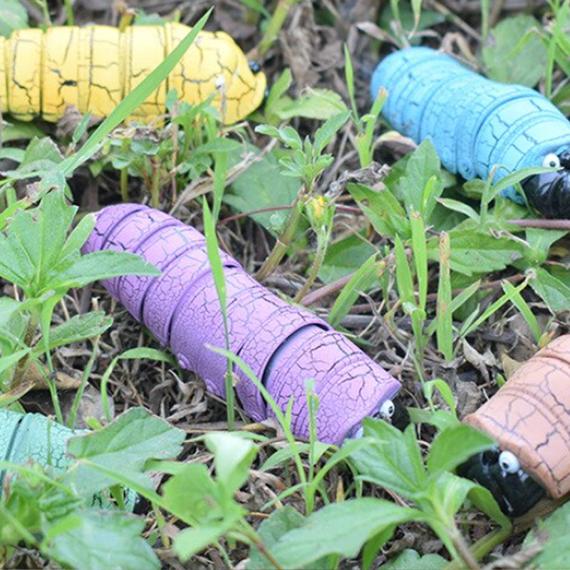 Remote Controlled Infrared Sensor Caterpillar Children’s Insect Toy