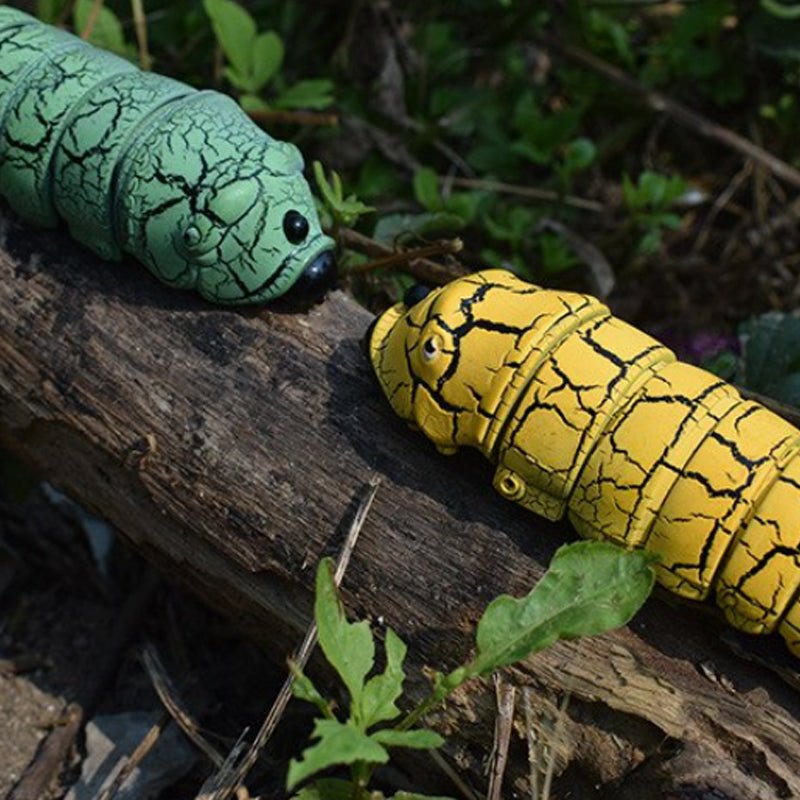 Remote Controlled Infrared Sensor Caterpillar Children’s Insect Toy