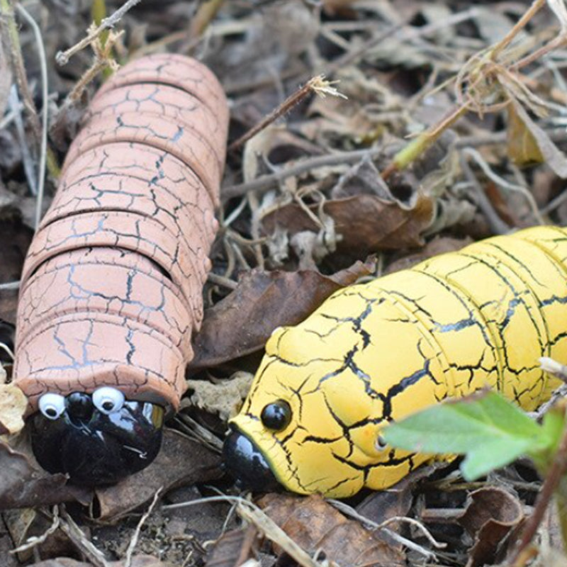 Remote Controlled Infrared Sensor Caterpillar Children’s Insect Toy