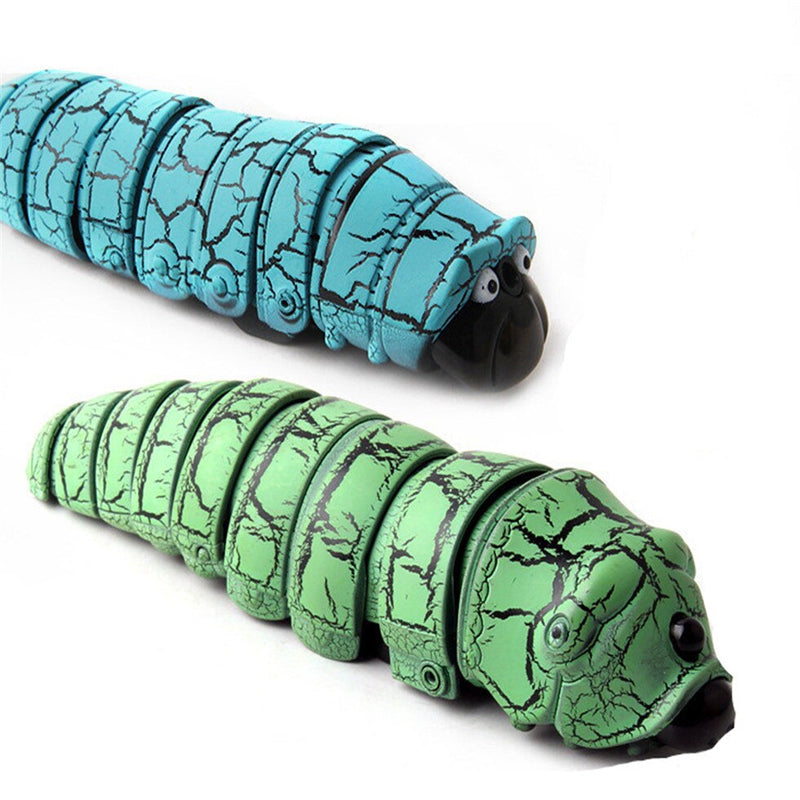 Remote Controlled Infrared Sensor Caterpillar Children’s Insect Toy