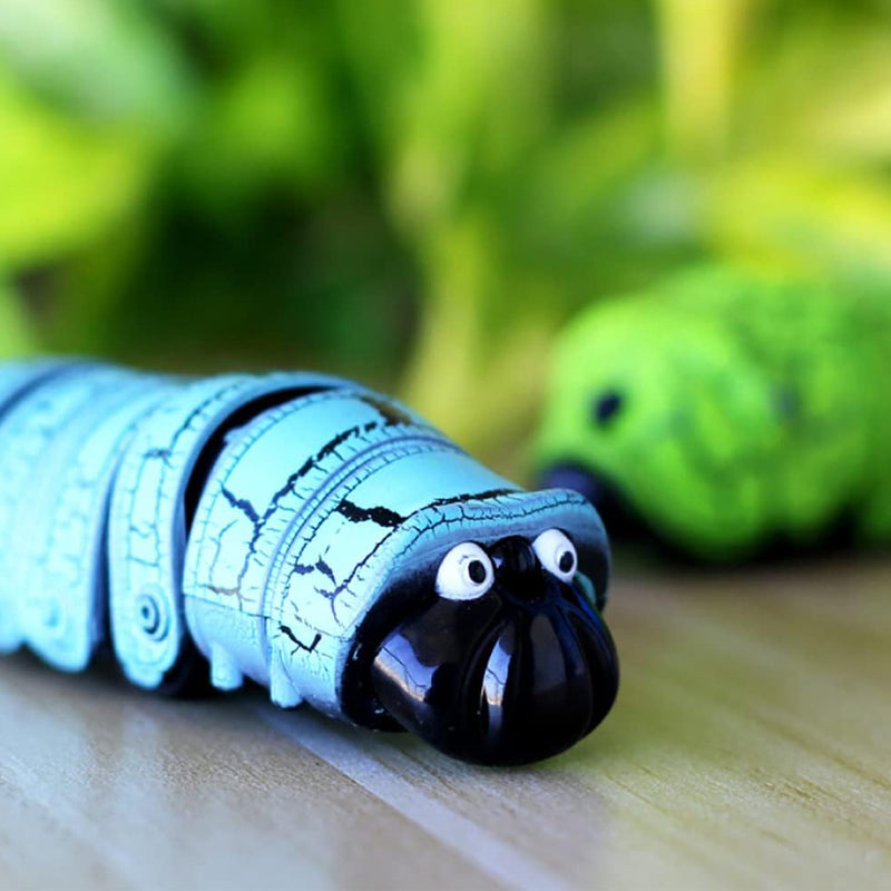 Remote Controlled Infrared Sensor Caterpillar Children’s Insect Toy