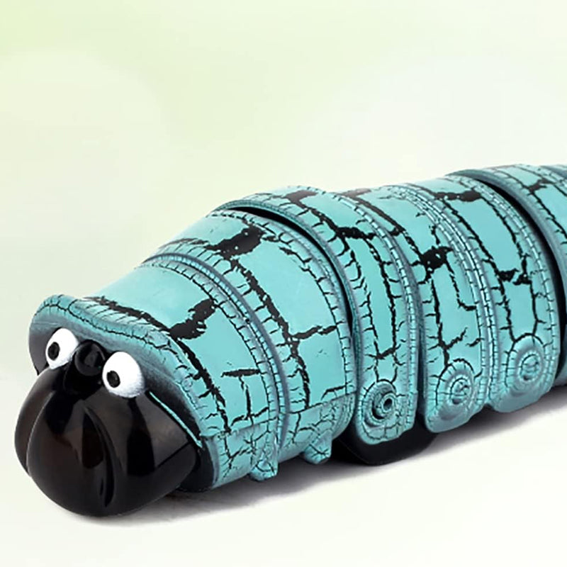 Remote Controlled Infrared Sensor Caterpillar Children’s Insect Toy