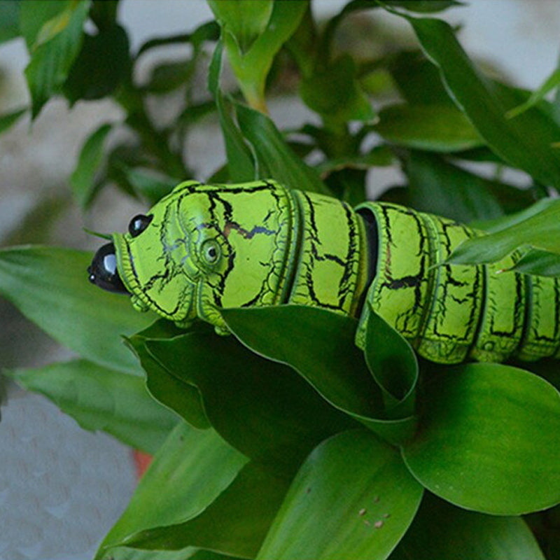 Remote Controlled Infrared Sensor Caterpillar Children’s Insect Toy