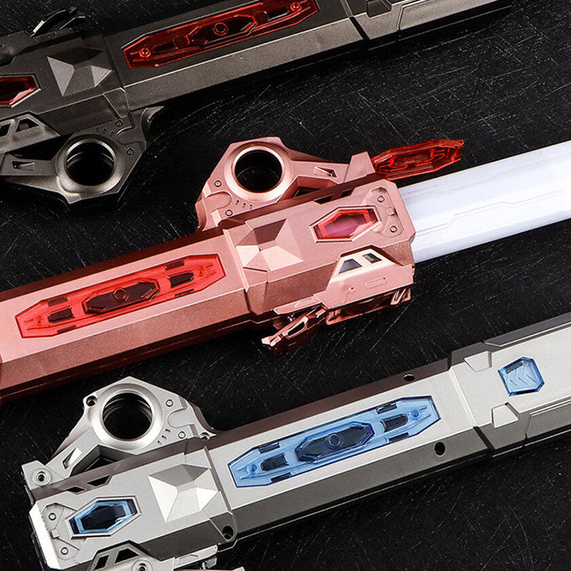 7 Colors Retractable Luminous Glowing Lighting Sword- USB Charging
