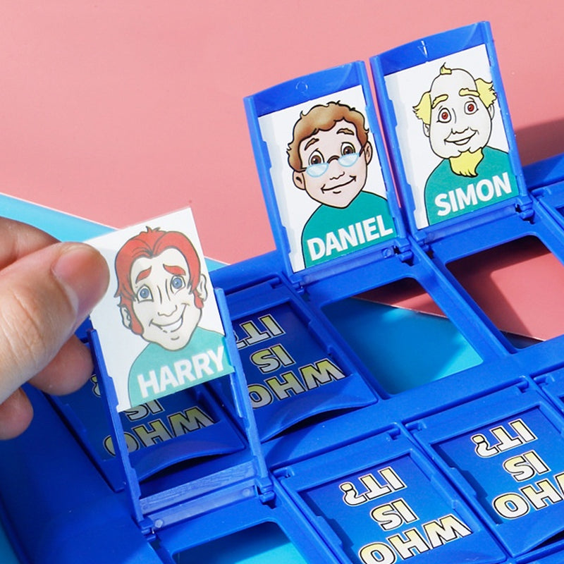 Who is It Family Guessing Game Interactive Educational Children’s Toy