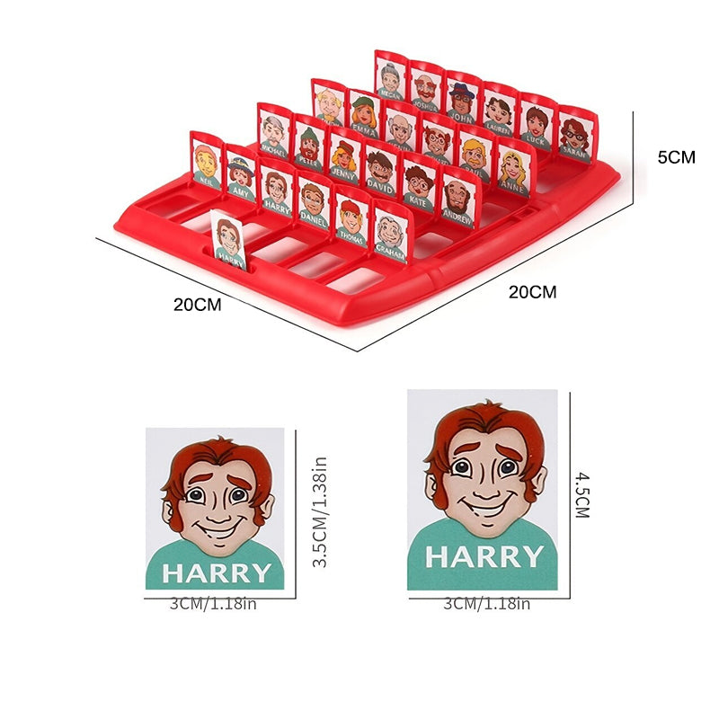 Who is It Family Guessing Game Interactive Educational Children’s Toy
