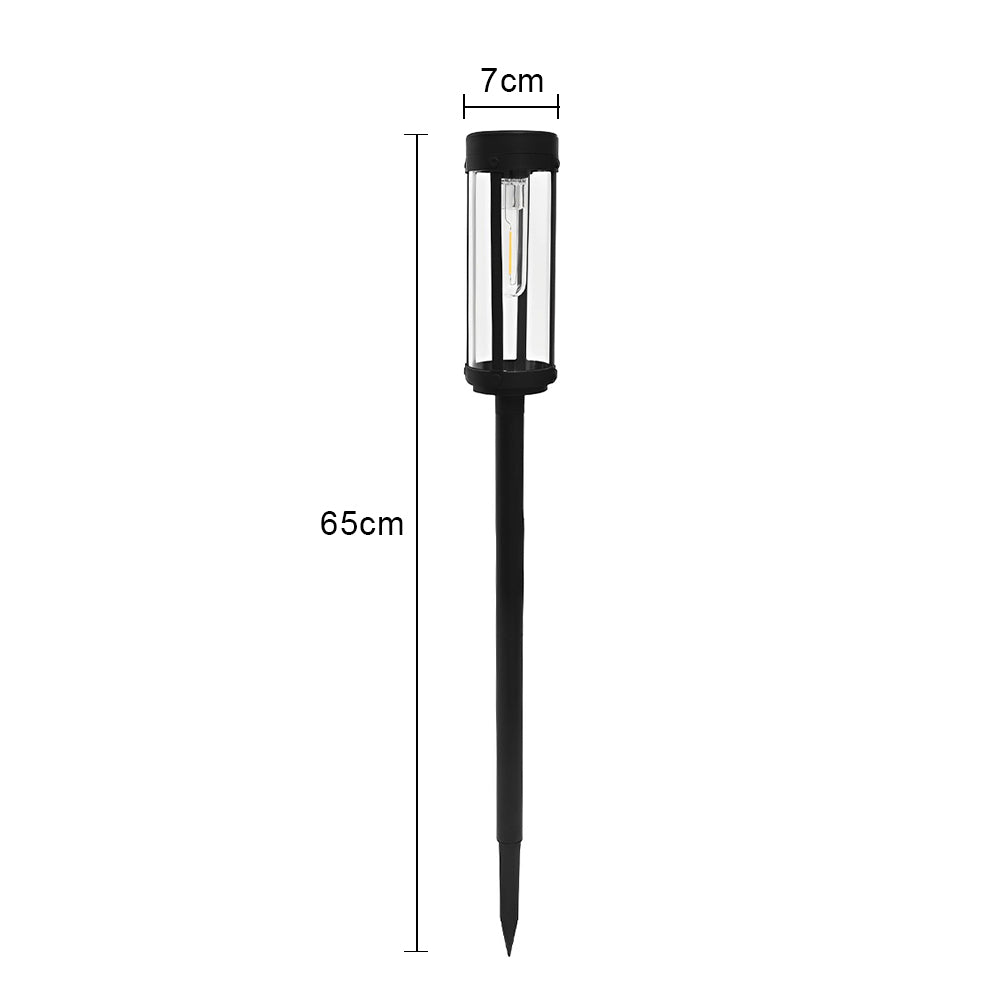 LUMIRO 4 Pack Solar Powered Outdoor Garden Decorative Lights