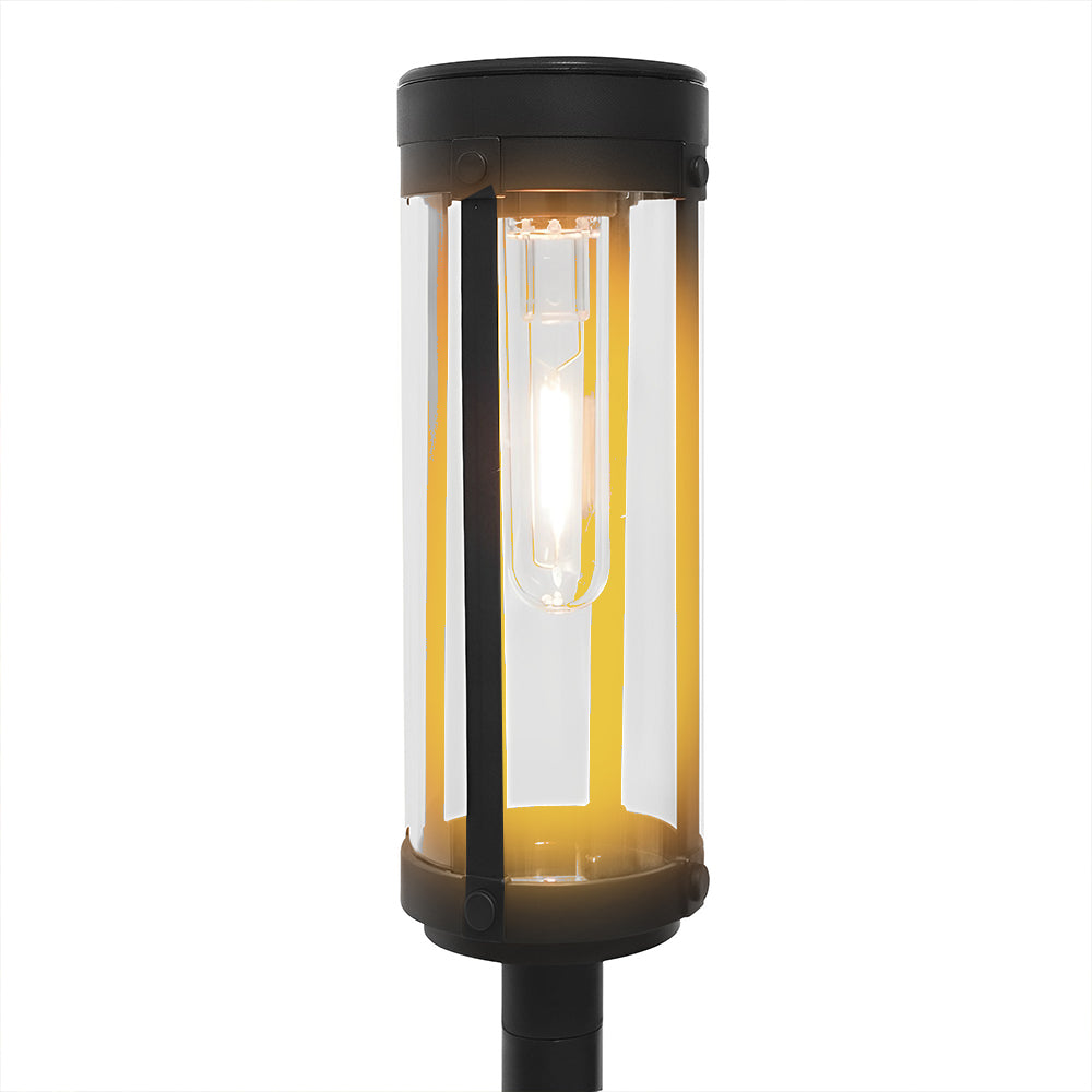 LUMIRO 4 Pack Solar Powered Outdoor Garden Decorative Lights