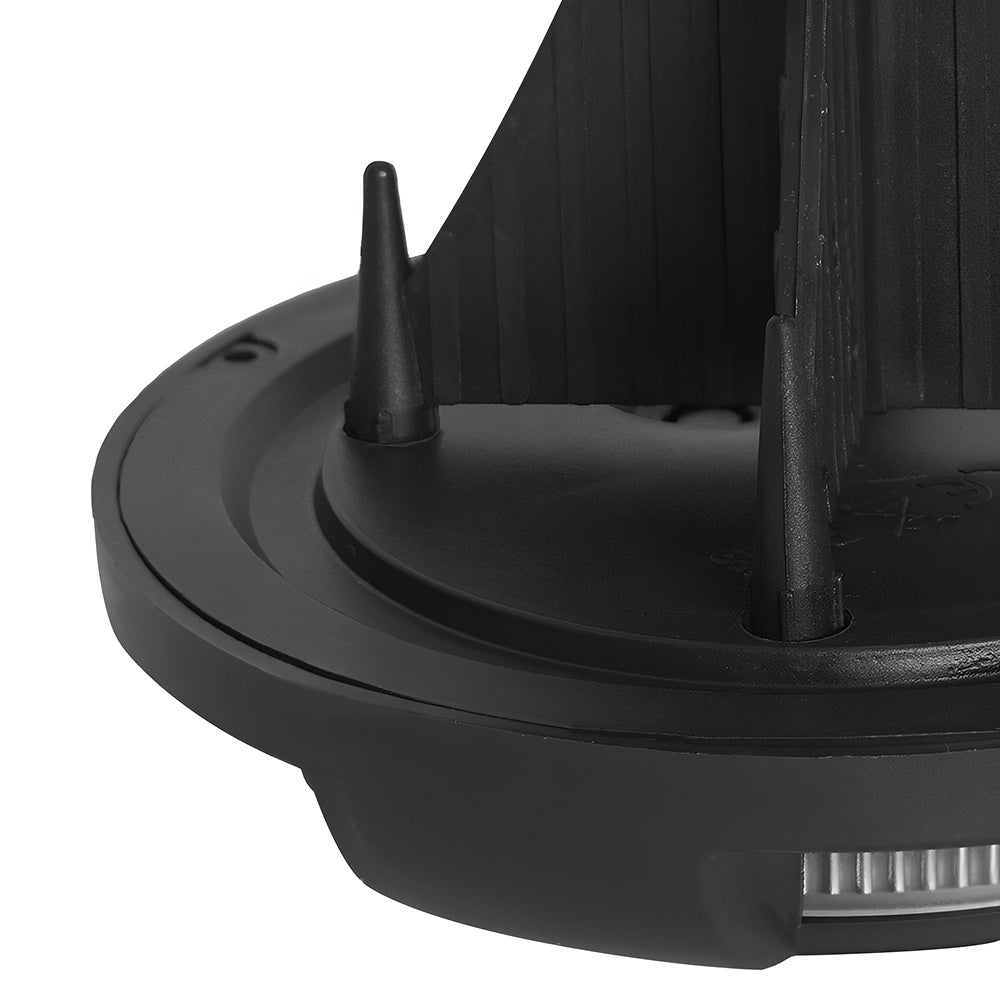 LUMIRO 8 Pack Solar Ground Lights Outdoor Walkway Lights -Warm Glow