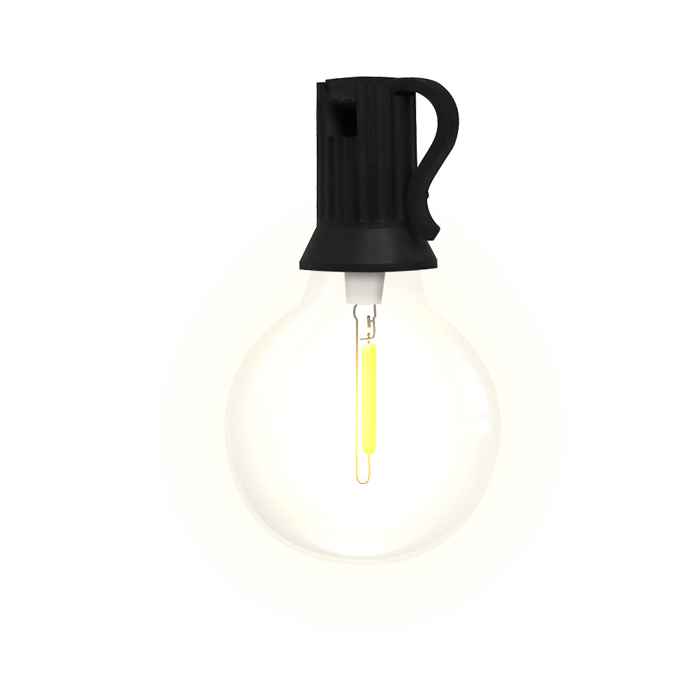 LUMIRO 12-Bulb Solar Patio String Lights | Multiple Modes