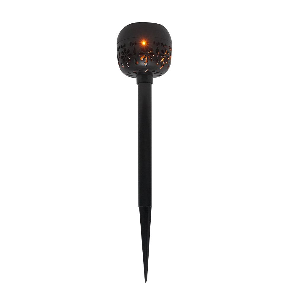 LUMIRO 6 Pack Weatherproof Solar Garden Lights -Warm Light