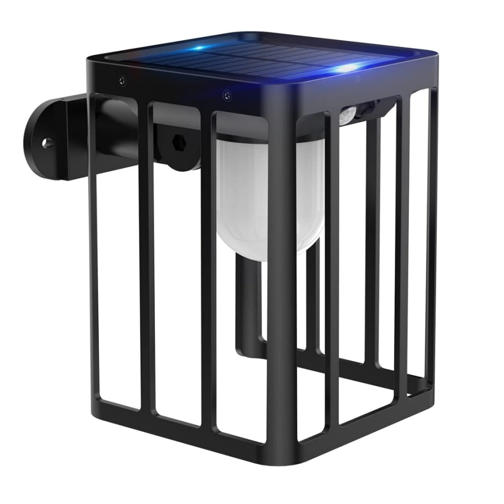 LUMIRO IP65 Solar Motion Porch Lights Outdoor Wall Light Fixtures - 3 Modes Motion Sensor