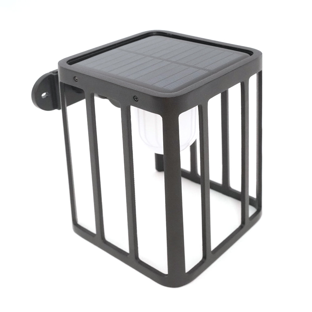 LUMIRO IP65 Solar Motion Porch Lights Outdoor Wall Light Fixtures - 3 Modes Motion Sensor