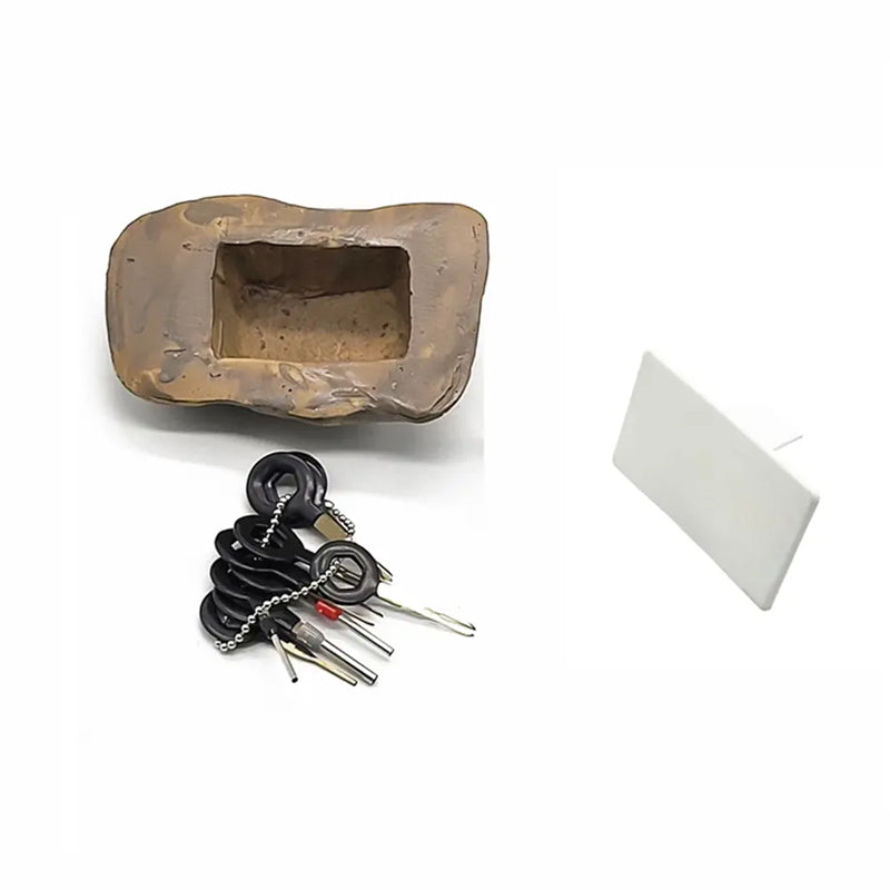 Concealed Stone Key Keeper Spare Key Fake Rock Outdoor Storage