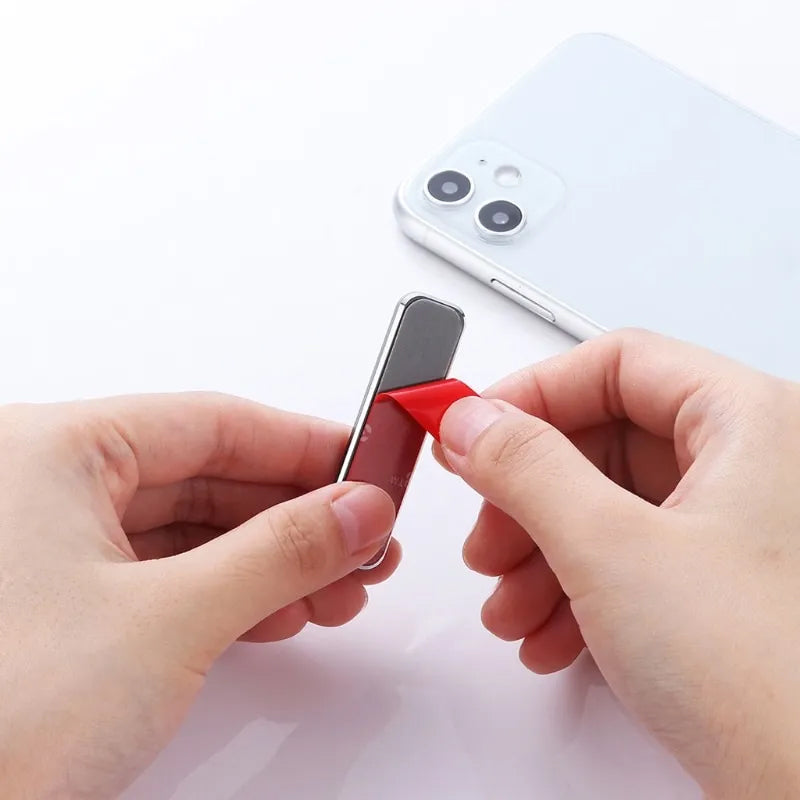 Ultra-Thin Aluminum Alloy Mobile Phone Foldable Kickstand Holder